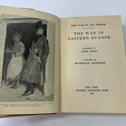 The War on All Fronts - John Reed - 4 of 5 Volumes - 1919