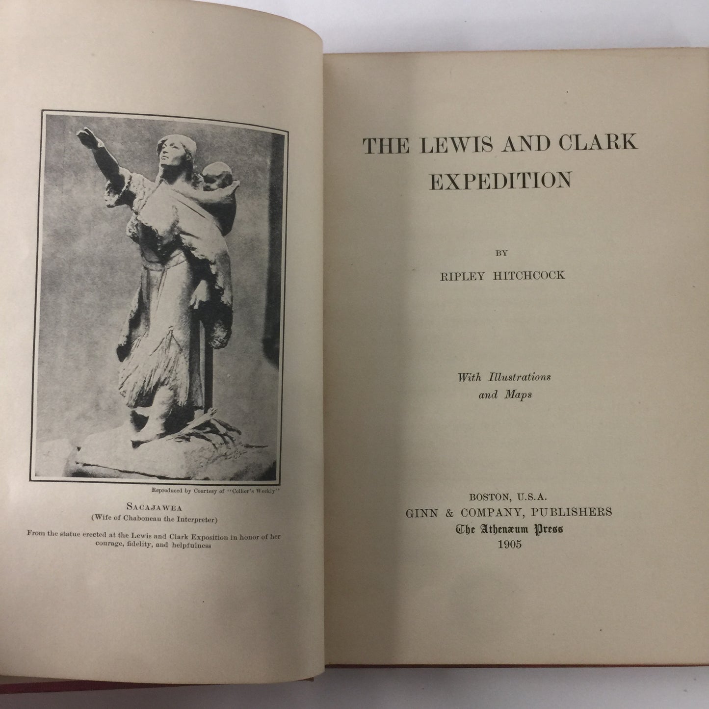 The Lewis and Clark Expedition - Ripley Hitchcock - 1905