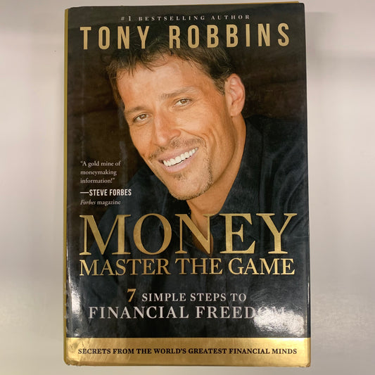 Money: Master The Game - Tony Robbins - Signed - 2014