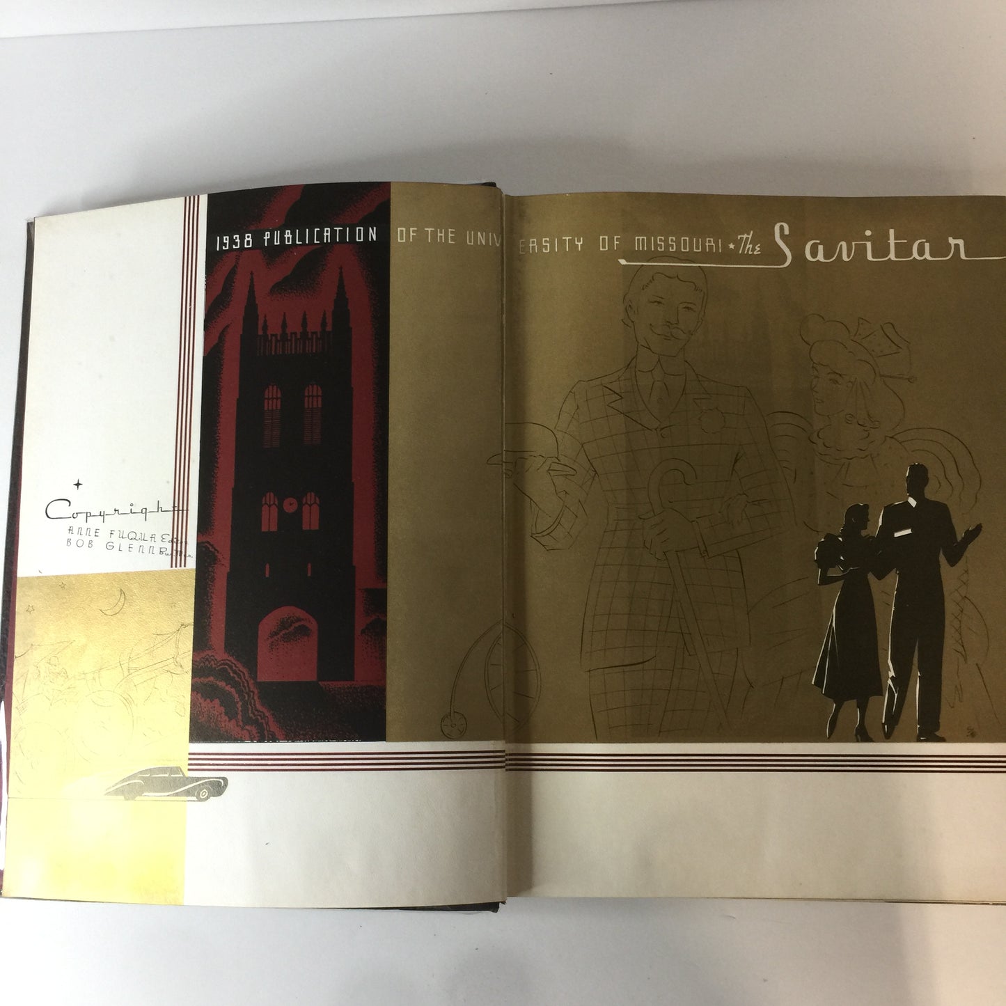 The 1938 Savitar - Missouri Yearbook - 1938