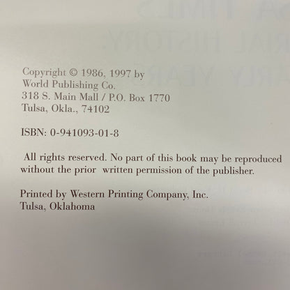 Tulsa Times: A Pictorial History - Box Set - 3 Volumes - 1997
