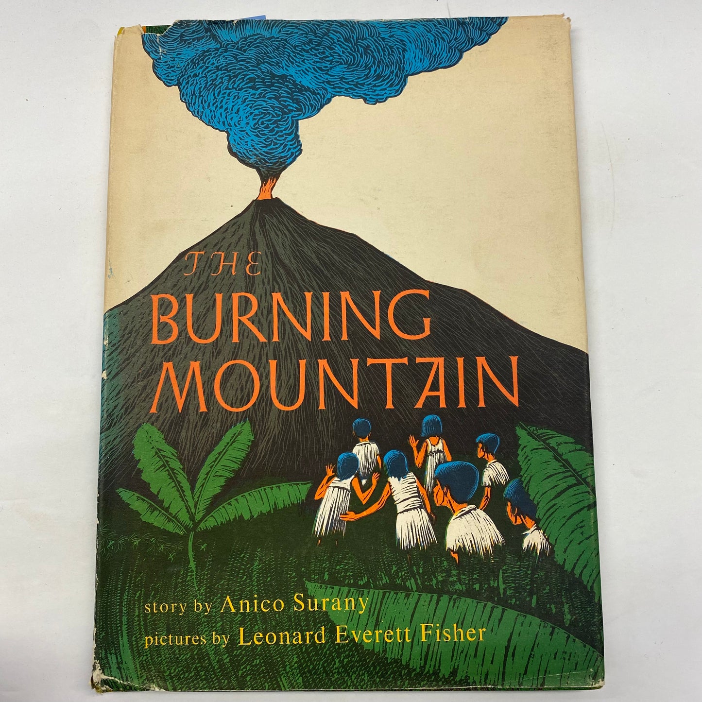 The Burning Mountain - Anico Surany - Signed - 1st Edition - 1965