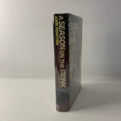 A Season on the Brink - John Feinstein - Signed - 1986