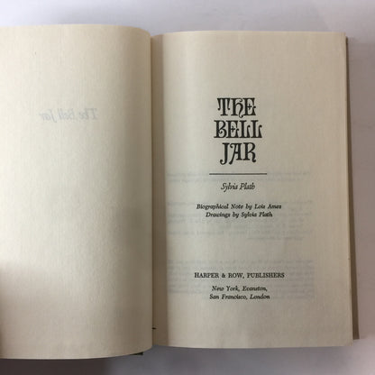 The Bell Jar - Sylvia Plath - Reprint - 1971