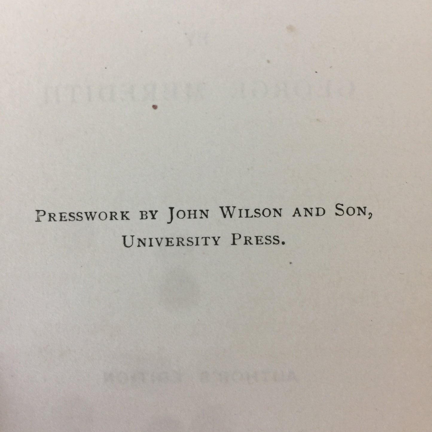 The Egoist - George Meredith - Author’s Edition - 1894