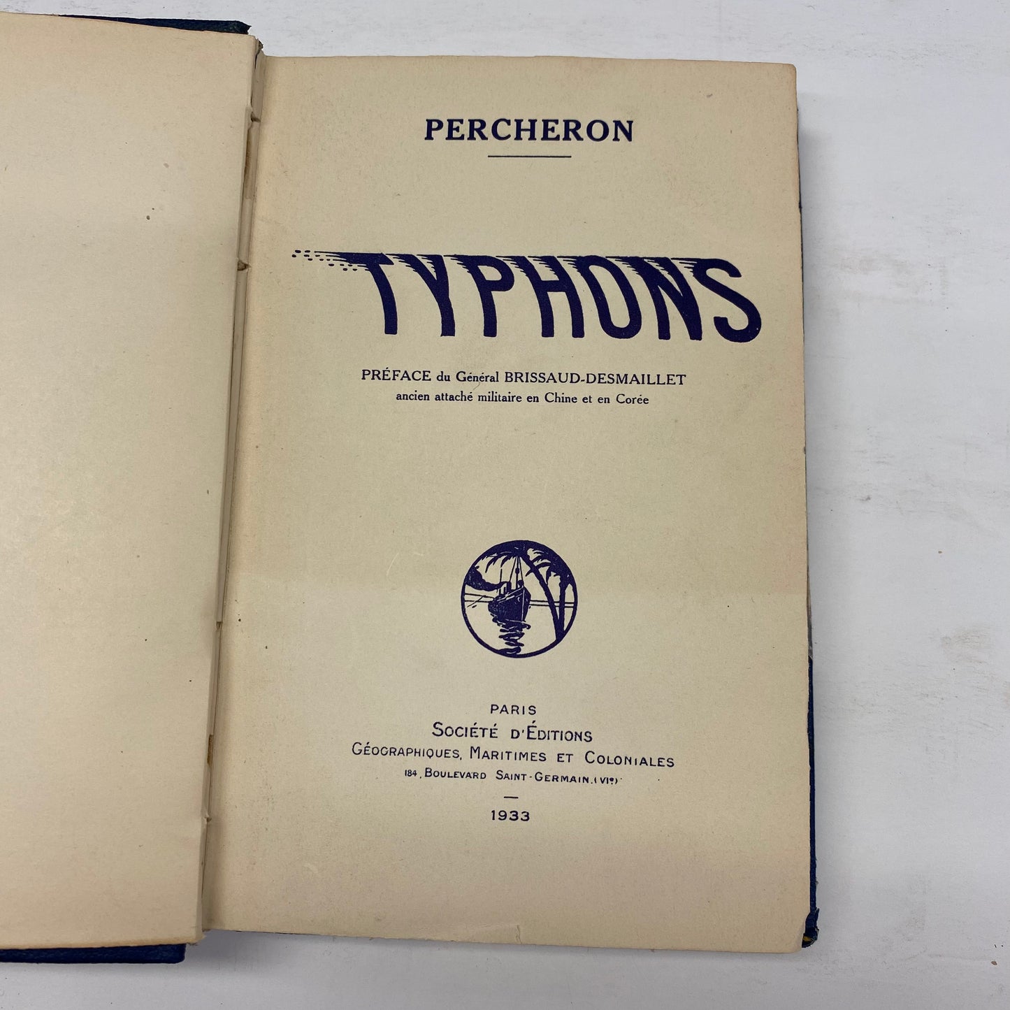 Typhons - Percheron - Custom Binding - 1933