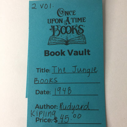 The Jungle Books - Rudyard Kipling - 2 Vol. - 1948