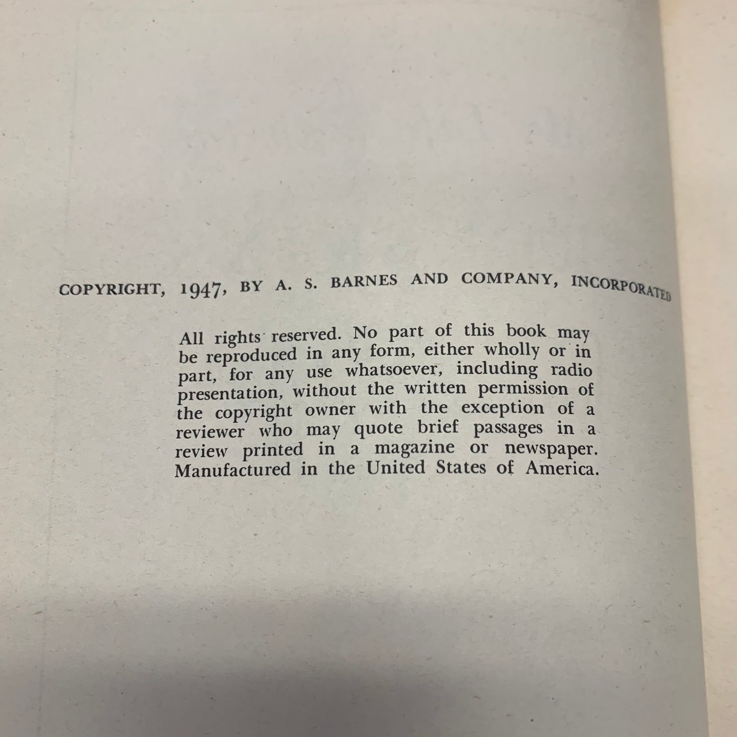 My Life with the Redskins - Corinne Griffith - 1st Edition - 1947