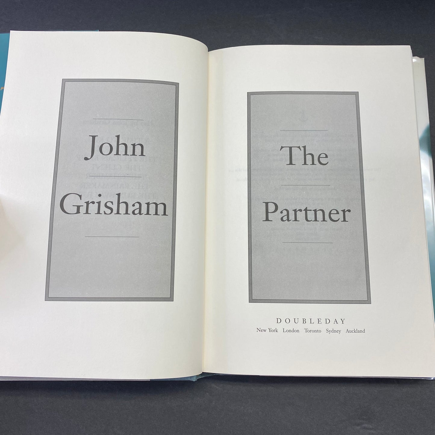 The Partner - John Grisham - 1st Edition - Signed - 1997