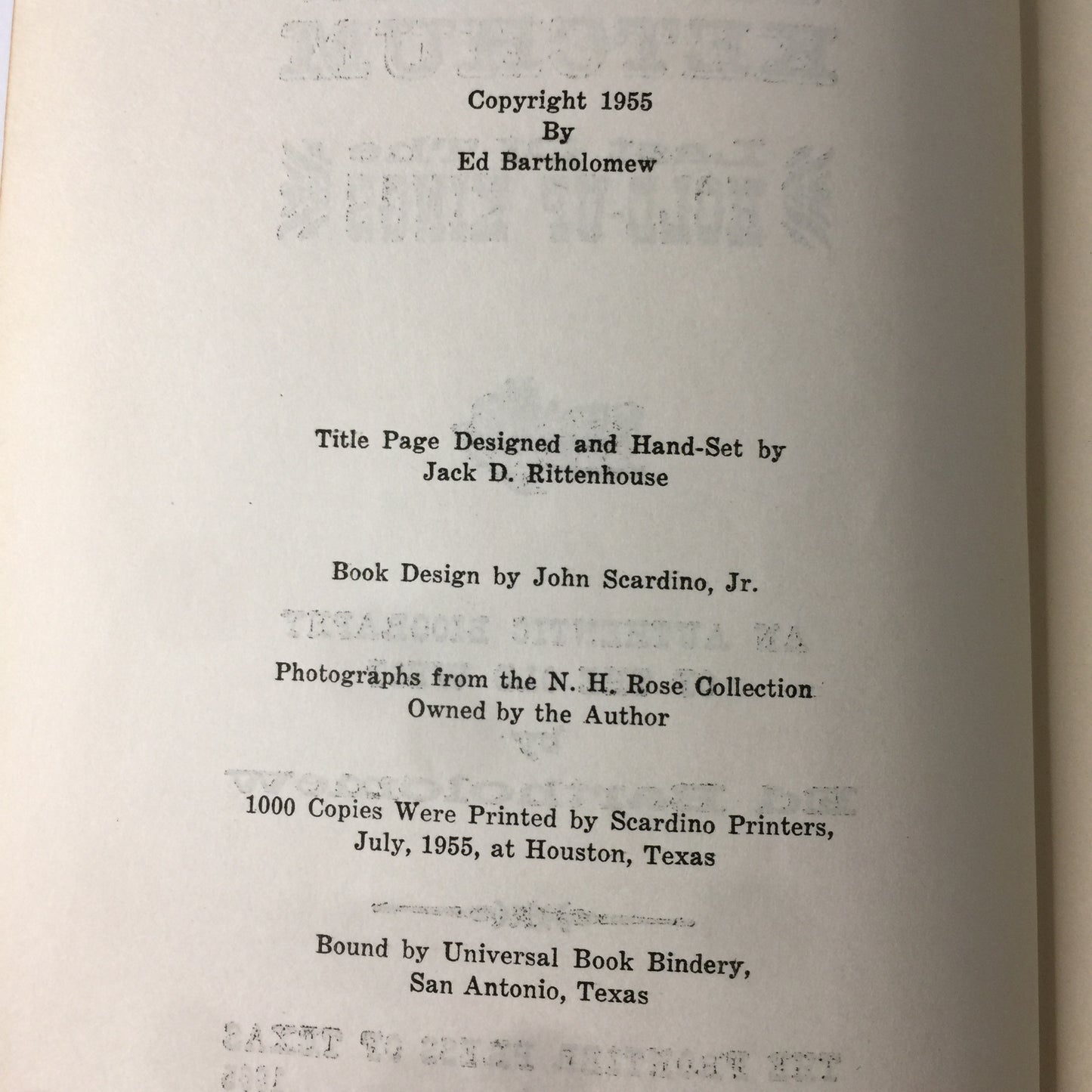 Black Jack Ketchum - Ed Bartholomew - 1955