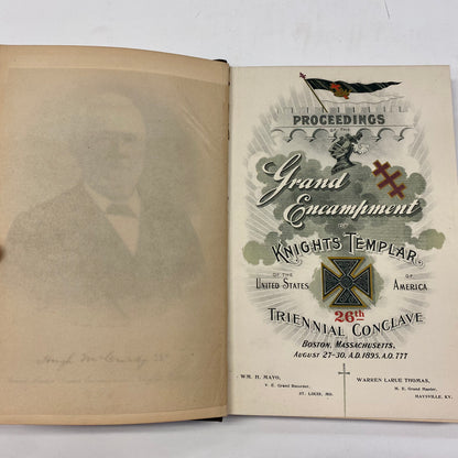 Proceedings of the Grand Encampment of Knights Templar - WM. H. Mayo - Boston, Massachusetts - - 1895