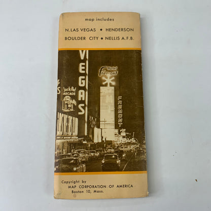 Map of Las Vegas and Vicinity, Nevada - Various - C. 1965