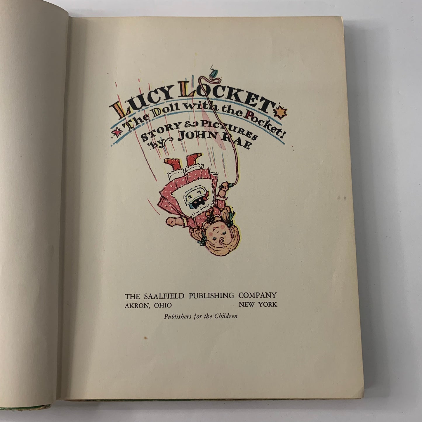 Lucy Locket: The Doll with the Pocket - John Rae - 1928