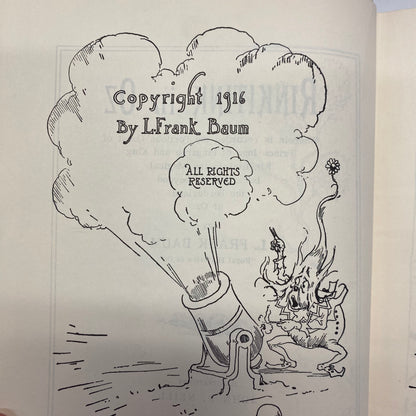 Rinkitink in Oz - L. Frank Baum - Early Print - 1916