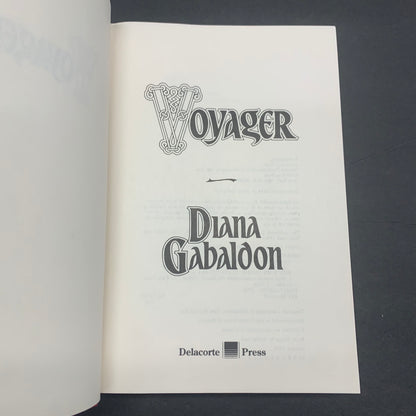 Voyager - Diana Gabaldon - 1st Edition - 1999