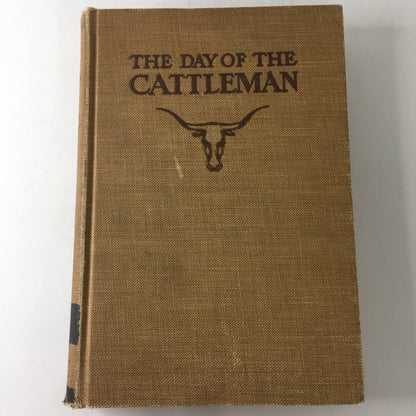 The Day of The Cattleman - Ernest S. Osgood - 1st Edition - 1929