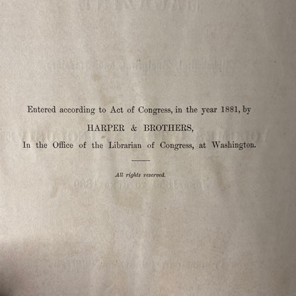 Harper's New Monthly Magazine - Charles A. Durfee - 1881