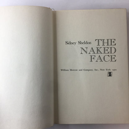 The Naked Face - Sidney Sheldon - 2nd Print - 1970