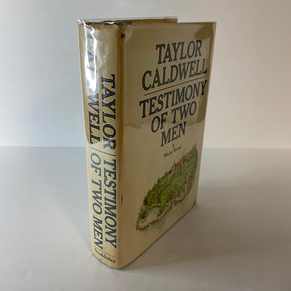 Testimony of Two Men - Taylor Caldwell - 1st Edition - 1968