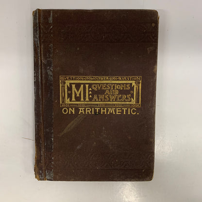 1001 Questions and Answers on Arithmetic - B.A. Hathaway - 1885