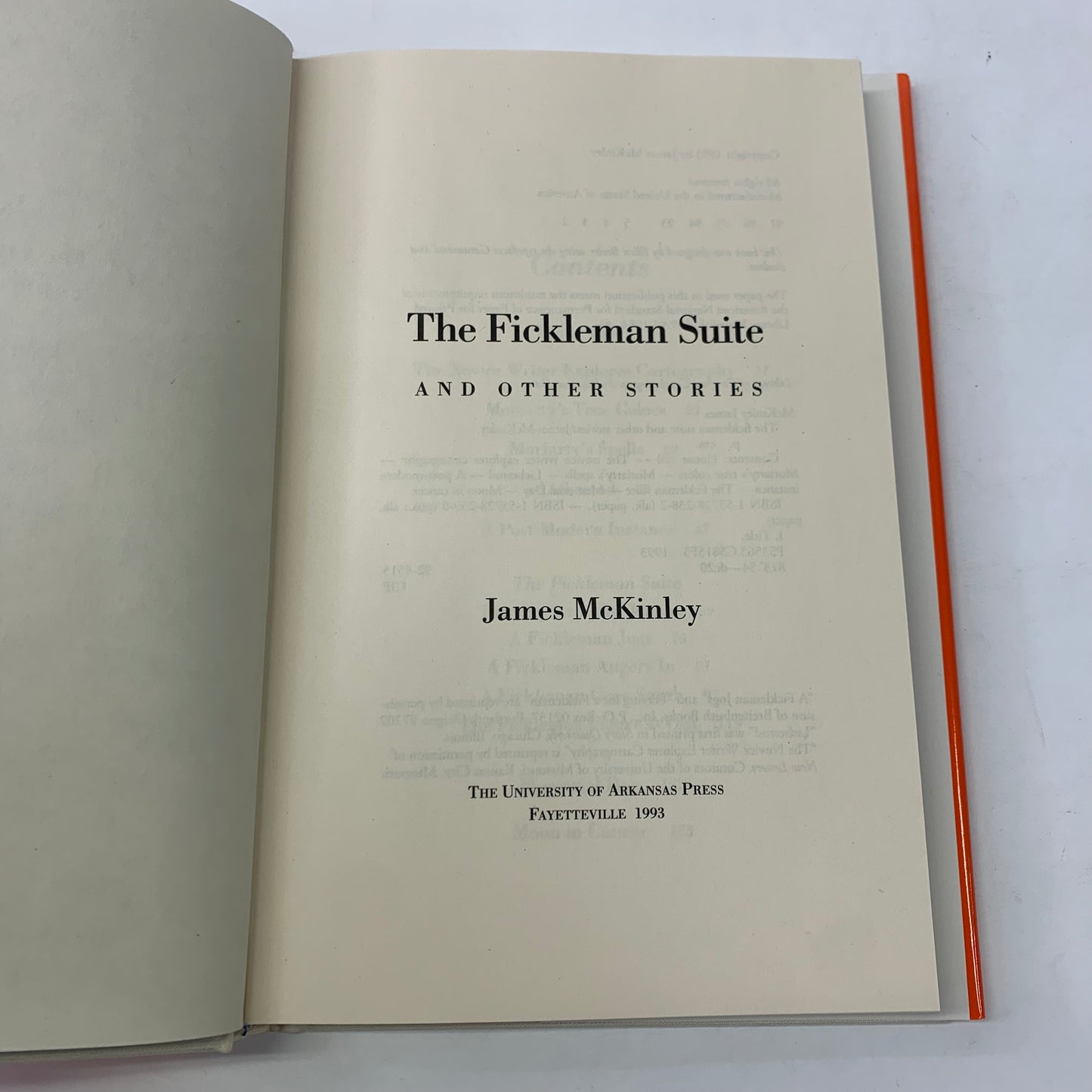 The Fickleman Suite - James McKinley - 1993