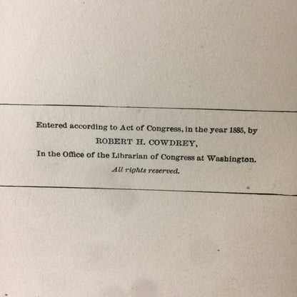 Foiled By A Lawyer: A Story of Chicago - Robert H. Cowdrey - 1885