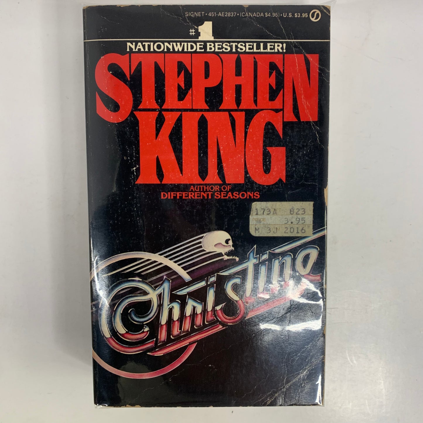 Christine - Stephen King - 1st Thus - 1983