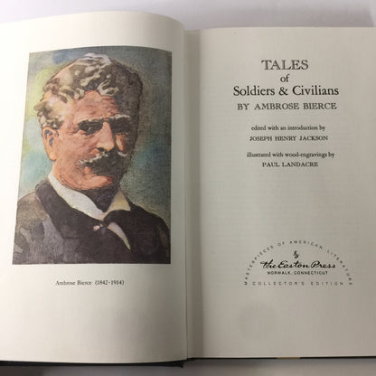 Tales of Soldiers and Civilians - Ambrose Bierce - Easton Press - Collectors Edition - 1971