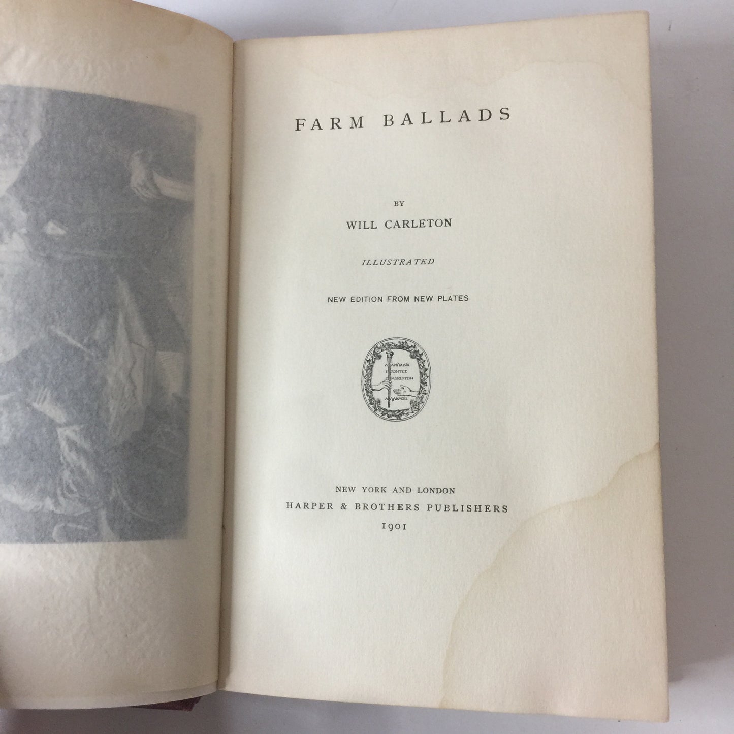 Farm Ballads - Will Carleton - 1901