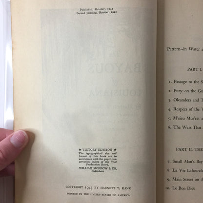 Bayous of Louisiana - Harnett Kane - 1943