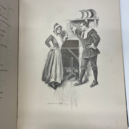 The Courtship of Miles Standish - Henry Wadsworth Longfellow - Illustrated by Howard Chandler Christy - 1903