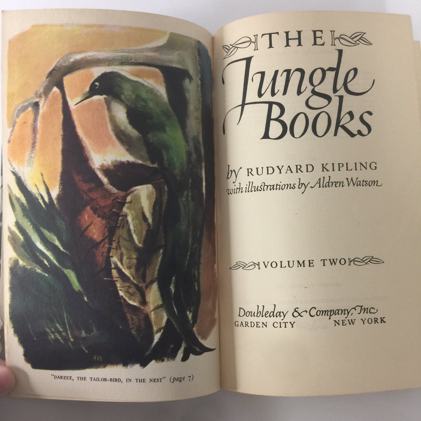 The Jungle Books - Rudyard Kipling - 2 Vol. - 1948