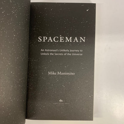 Spaceman - Mike Massimino - Signed - 2016