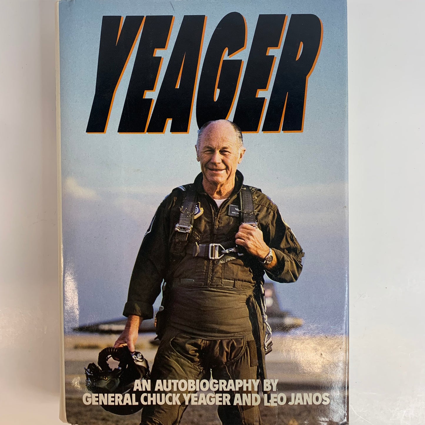 Yeager - General Chuck Yeager and Leo Janos - Signed - 1985