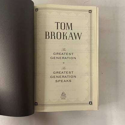 The Greatest Generation - Tom Brokaw - 2013