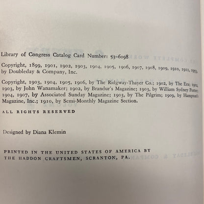 The Complete Works of O. Henry - O. Henry - 1953