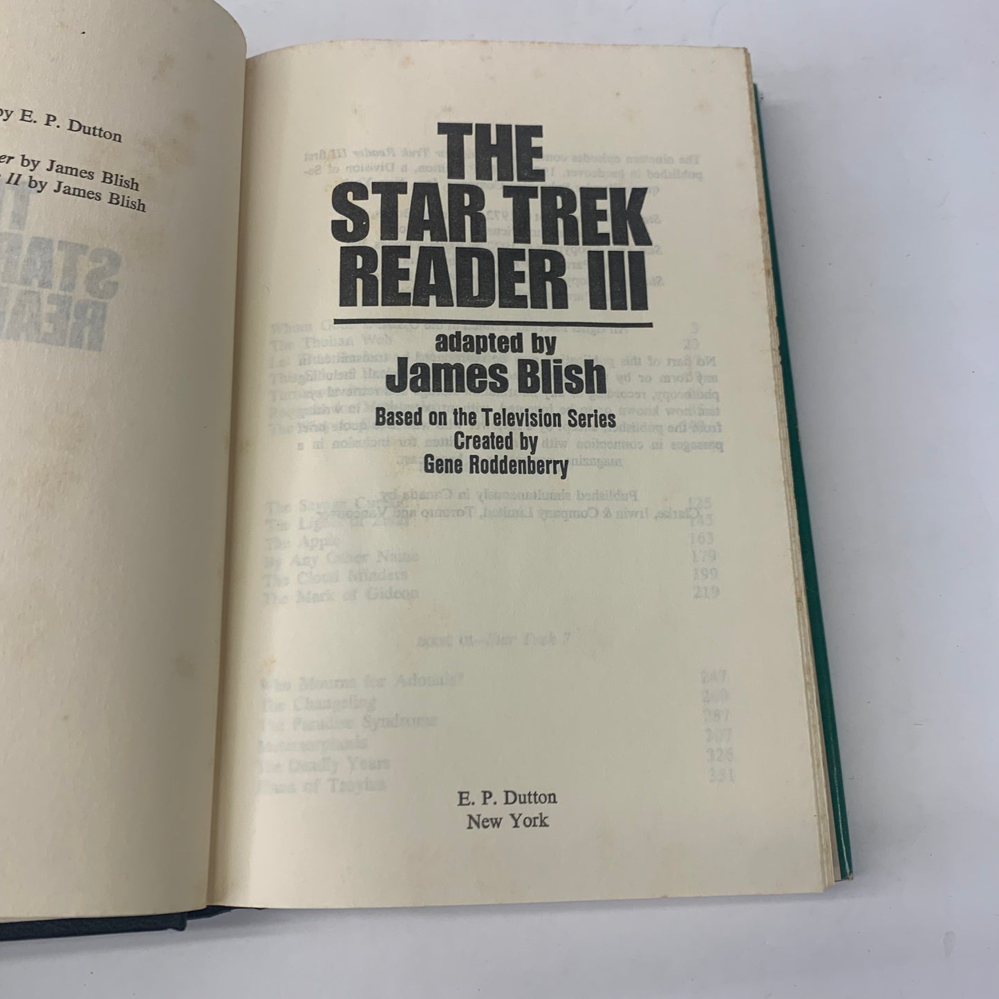 The Star Trek Reader - James Blish - 4 Vols. - 1972