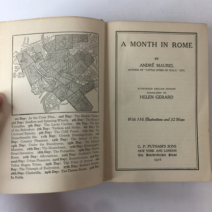 A Month in Rome - André Maurel - Knickerbocker Press - Vol. I - 1916