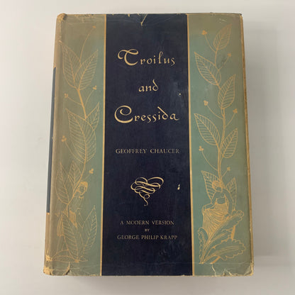 Croilus and Cressida - Geoffrey Chaucer - 1932