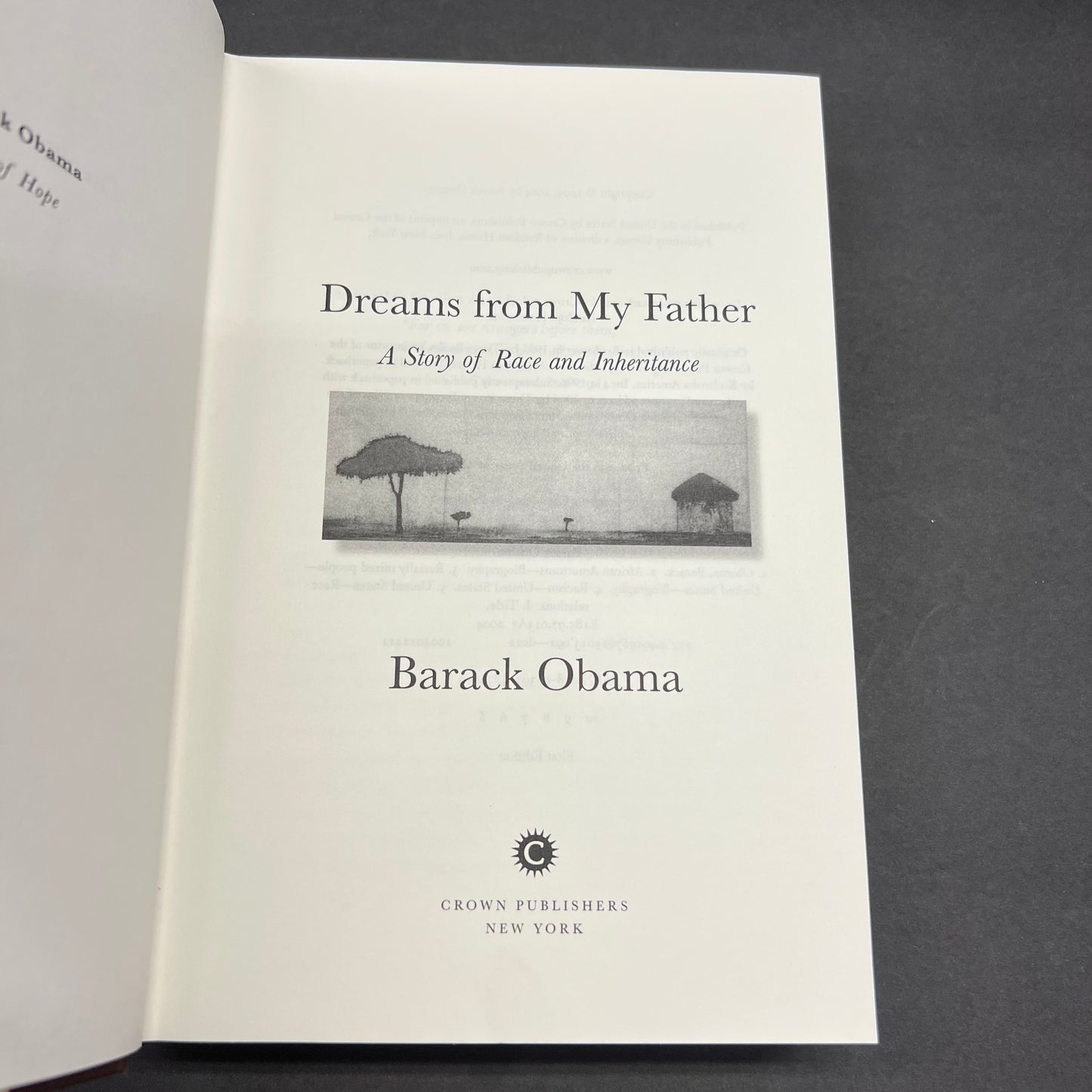 Dreams from My Father - Barack Obama - Fifth Print - 2004