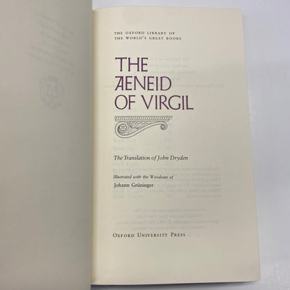 The Aeneid - Virgil - Franklin Library - 1982