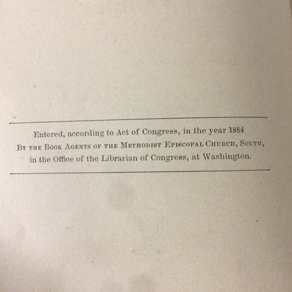 Dr. Summer’s: A Life Study - O. P.  Fitzgerald - 1886