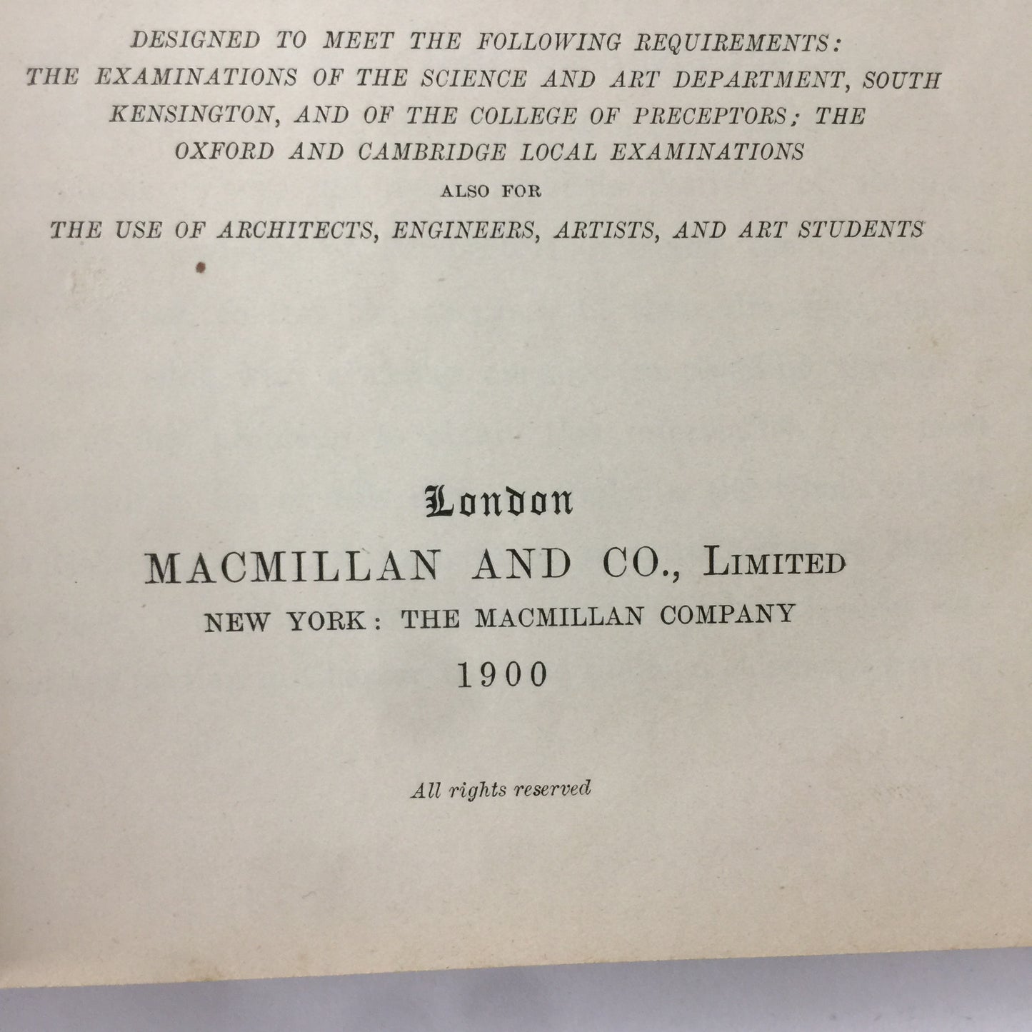 Complete Perspective Course - J. Humphrey Spanton - 1900