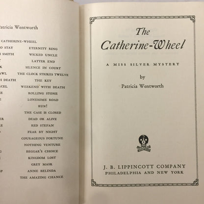 The Catherine-Wheel - Patricia Wentworth - 1st Edition - 1949