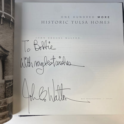 Tulsa Historic Homes - John Brookes Walton - Signed - 2003