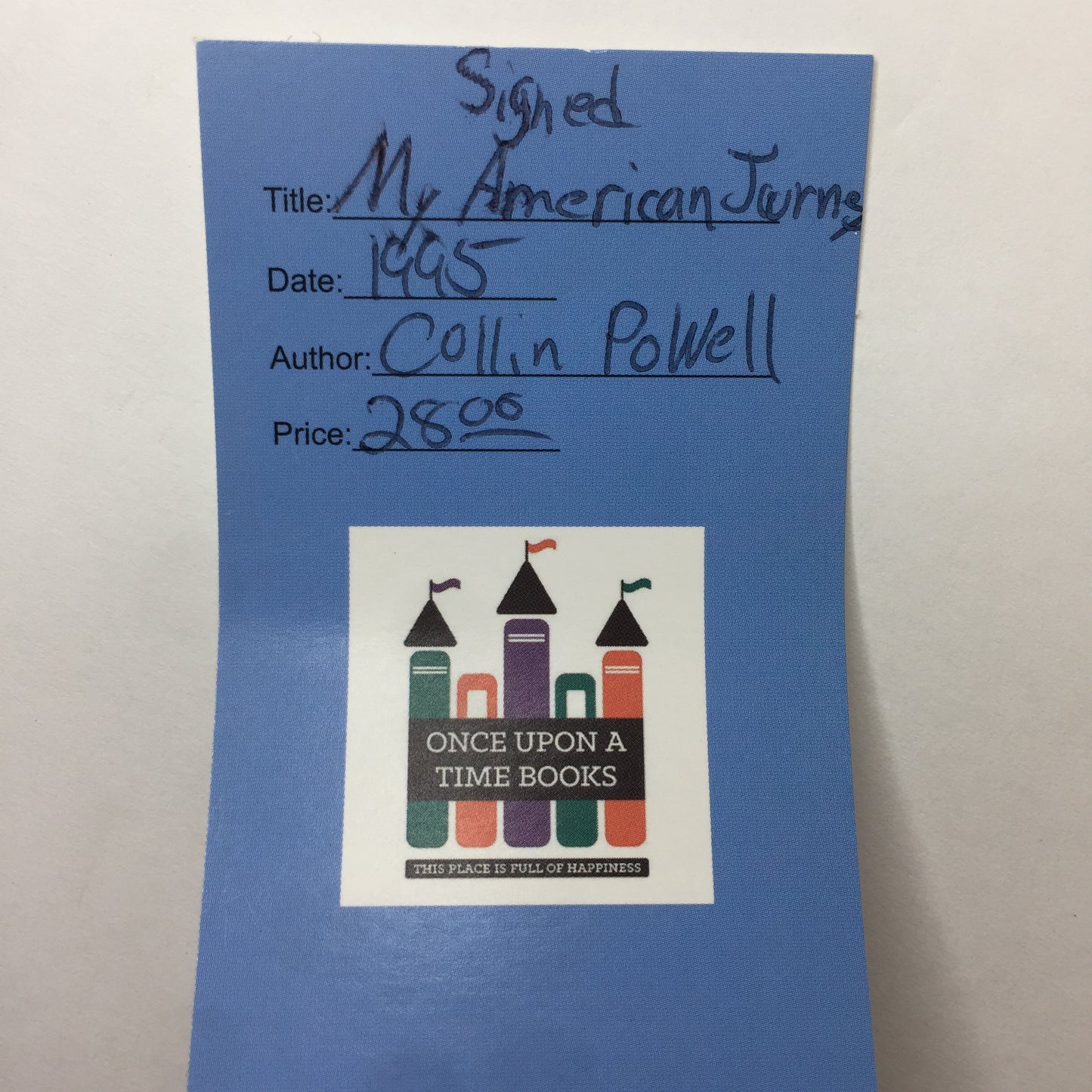 My American Journey - Collin Powell - Signed - 1995