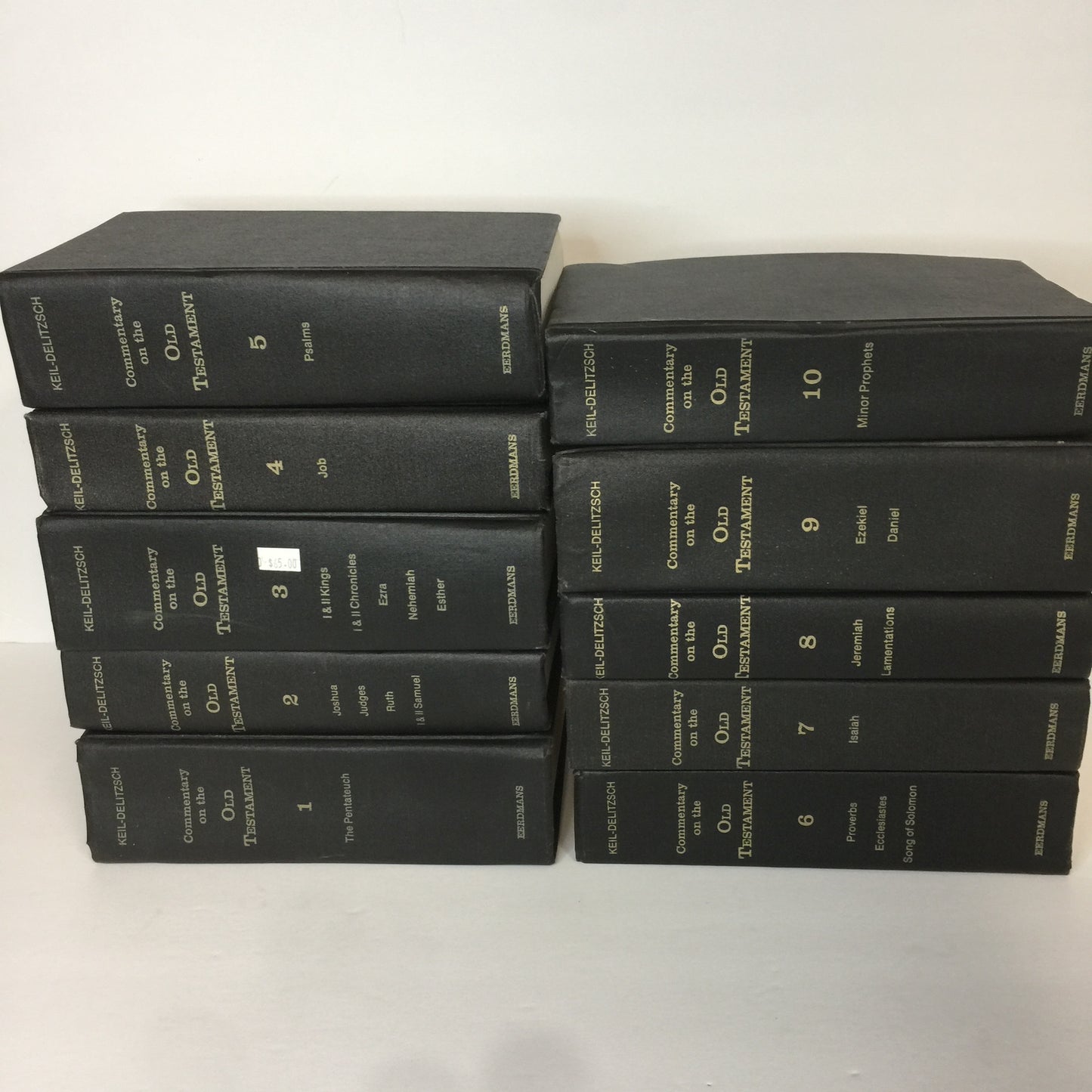 Commentary on The Old Testament - Keli and Delitzsch - 10 Vol. Set - Reprint - 1983