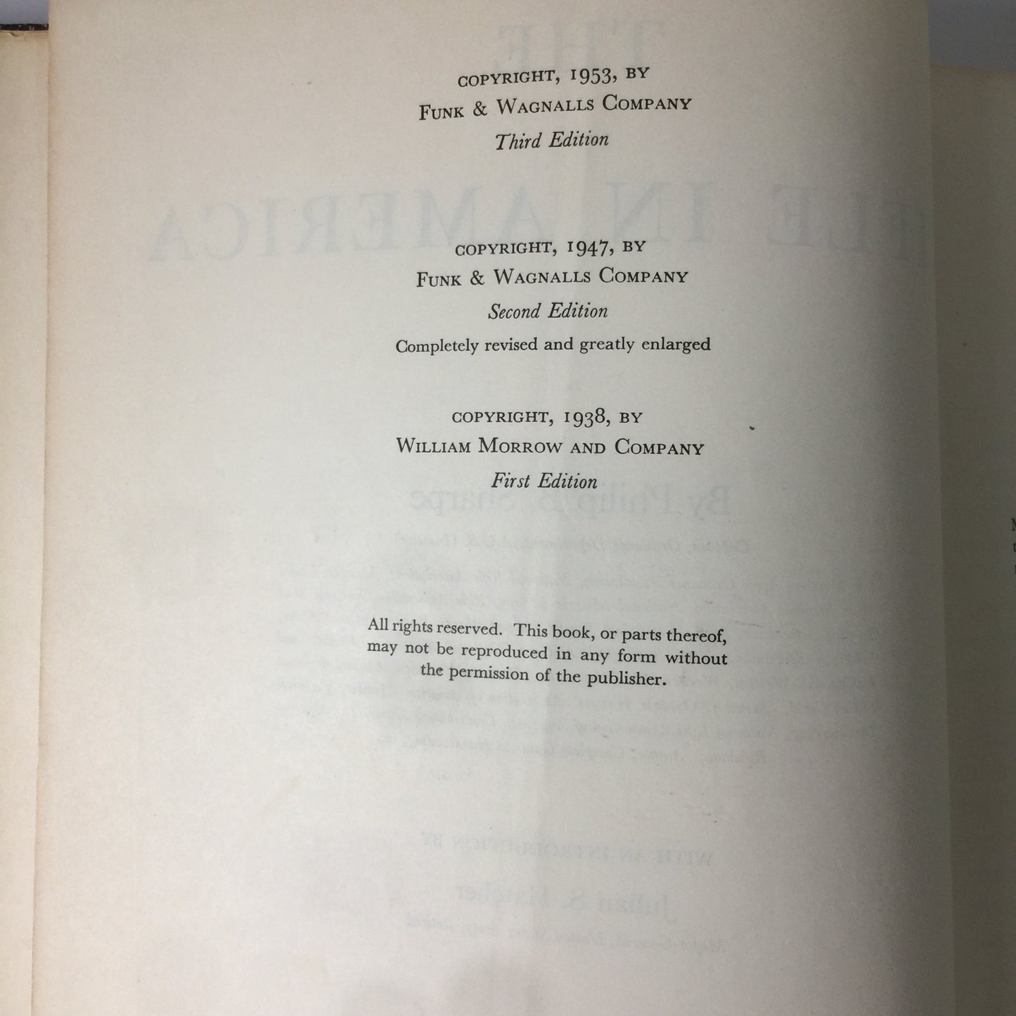 The Rifle in America - Phillip B. Sharpe - 3rd Edition - 1953