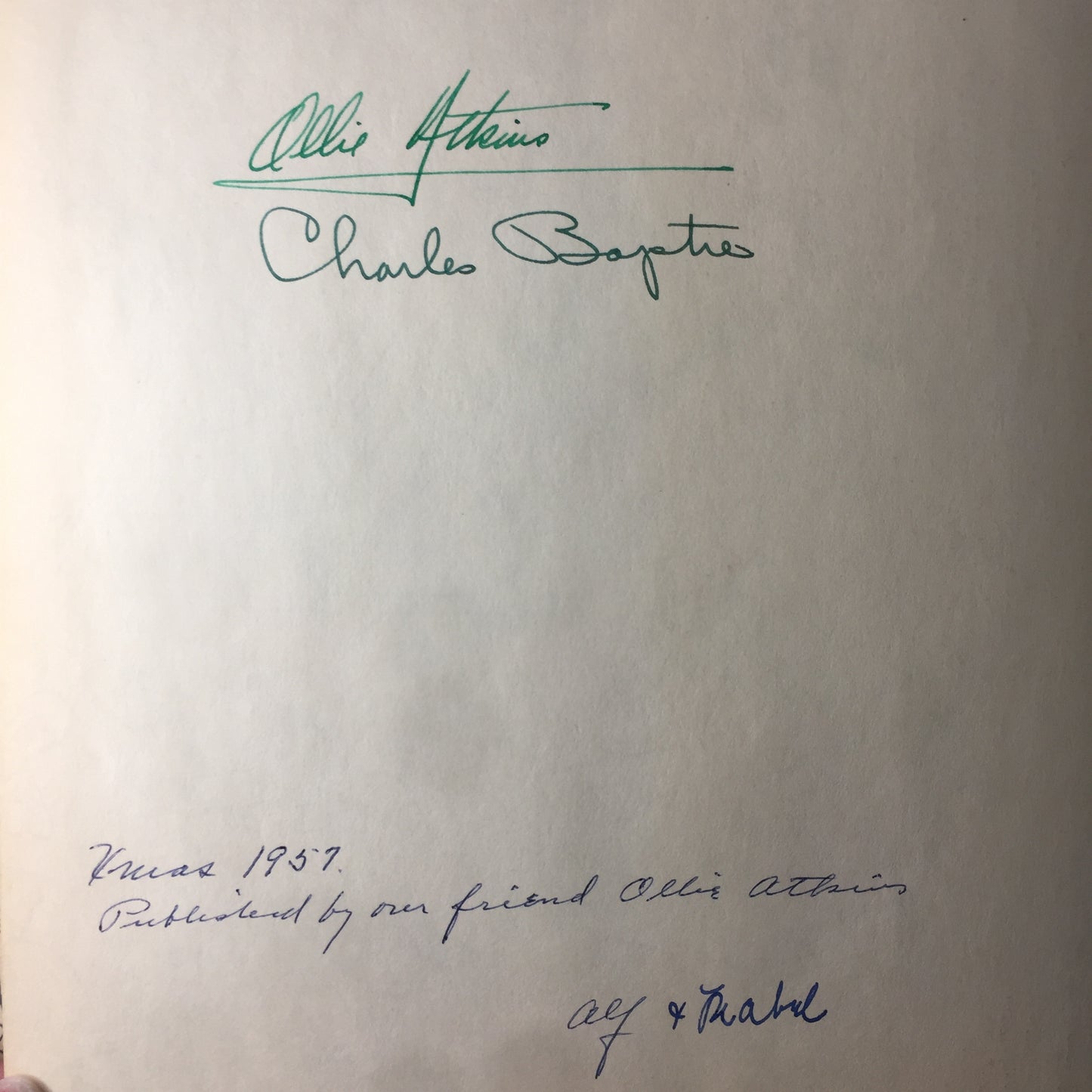 Camera on Assignment - Ollie Atkins and Charles Baptie - Signed - 1957