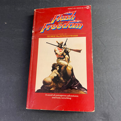 Flash for Freedom - George MacDonald Fraser - Frazetta Cover - 1973